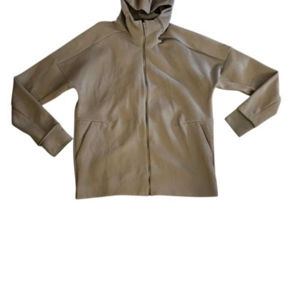 ADIDAS FULL ZIP HOODED JACKET